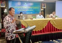 Sapto Anggoro : Pelaksana UKW Harus Penuhi Ketentuan Dewan Pers