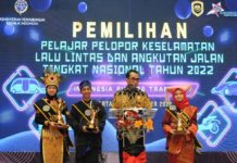 Menhub ajak seluruh pelajar jadi pelopor keselamatan lalu lintas