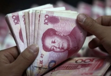Yuan anjlok 262 basis poin menjadi 6,9798 terhadap dolar AS