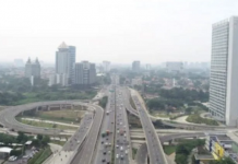 Kementerian PUPR pasang tiang sensor MLFF di Tol JORR S