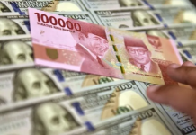 Rupiah Selasa pagi melemah 27 poin