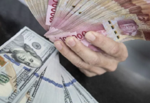 Rupiah melemah seiring pasar cerna notula rapat bank sentral AS