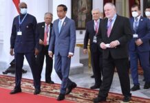 Presiden Terima Delegasi World Water Council di Istana Merdeka