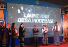 Wamenag Rilis 10 Desa dan Pusat Layanan Inkubasi Berbasis Moderasi Beragama