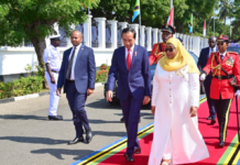 Presiden Jokowi Temui Presiden Tanzania Samia Suluhu Hassan dalam Kunjungan Kenegaraan