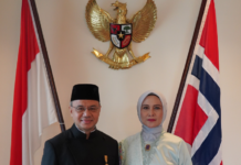 Duta Besar RI Teuku Faizasyah Serahkan Surat Kepercayaan Kepada Raja Norwegia, Raja Harald V