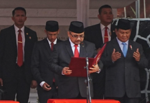 Pimpin Doa Upacara, Menag Sebut Takdir Tuhan Selamatkan Pancasila
