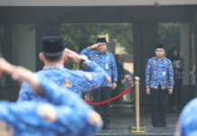 Sekjen Kemendagri Pimpin Upacara Peringatan Hari Kesaktian Pancasila